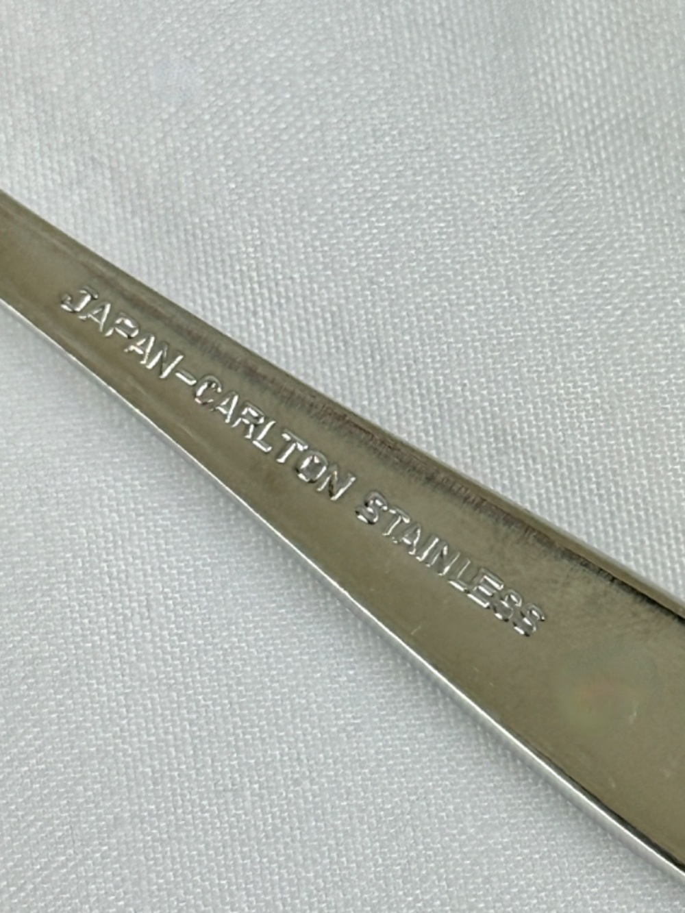 Vintage Carlton CAS4 Stainless Steel Flatware w Serving Pieces 43 pc Lot Japan - Picture 7 of 16